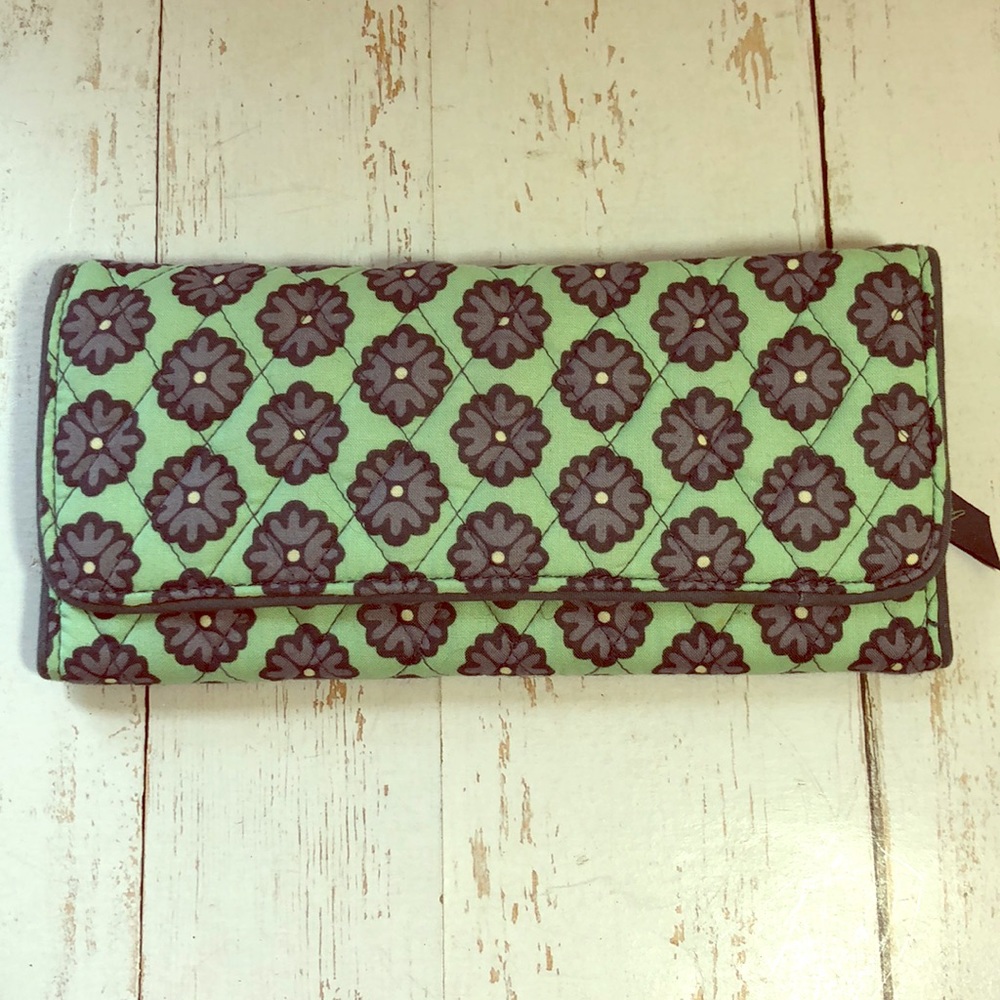 Vera Bradley Nomadic Floral Trifold Wallet
